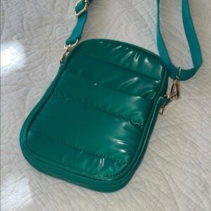 Teal Green Crossbody Bag